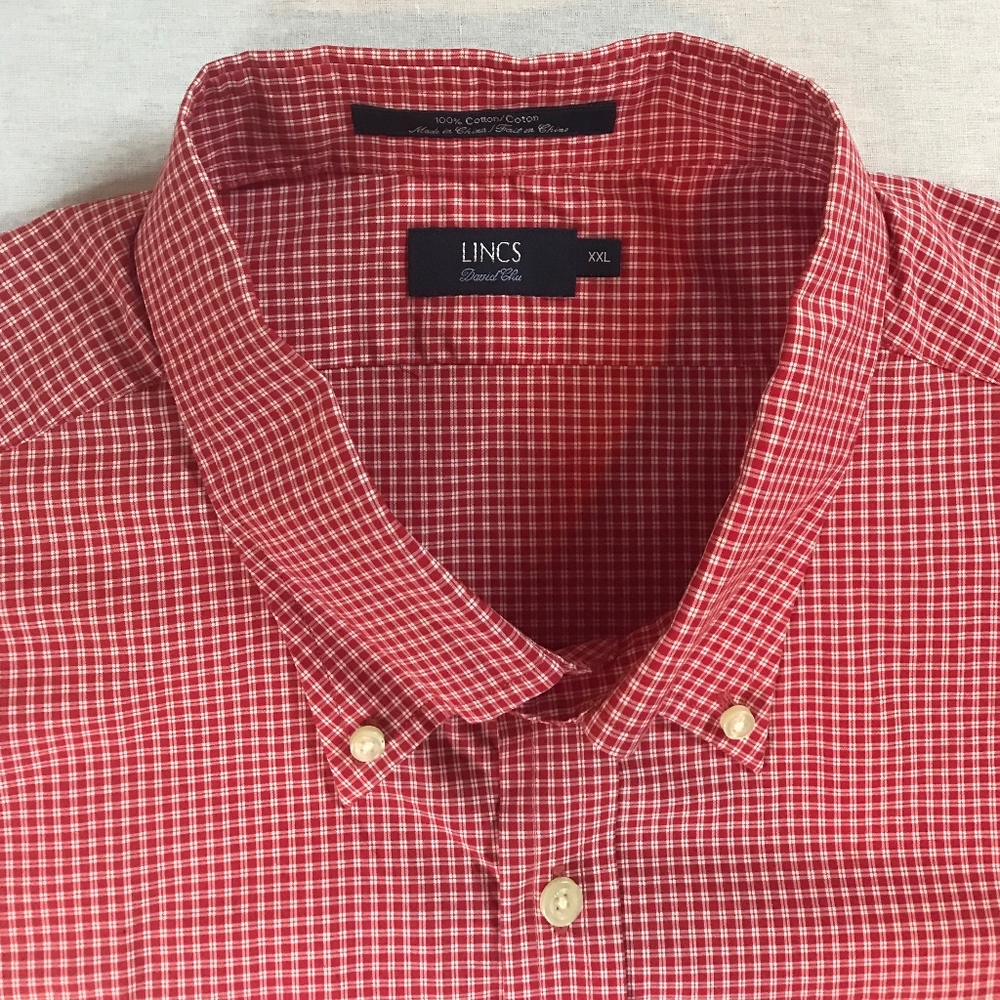 LINCS David Chu Short Sleeve Button Down